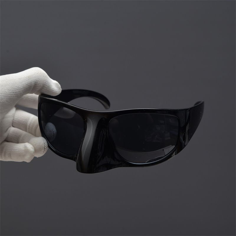 新款防风沙大框鹰嘴太阳墨镜男女个性眼镜防护眼镜