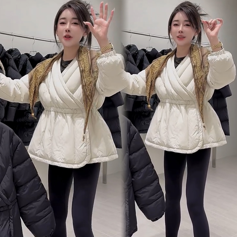 2025秋季新款时尚显瘦气质网红高档女高级百搭宽松大码棉服外套潮