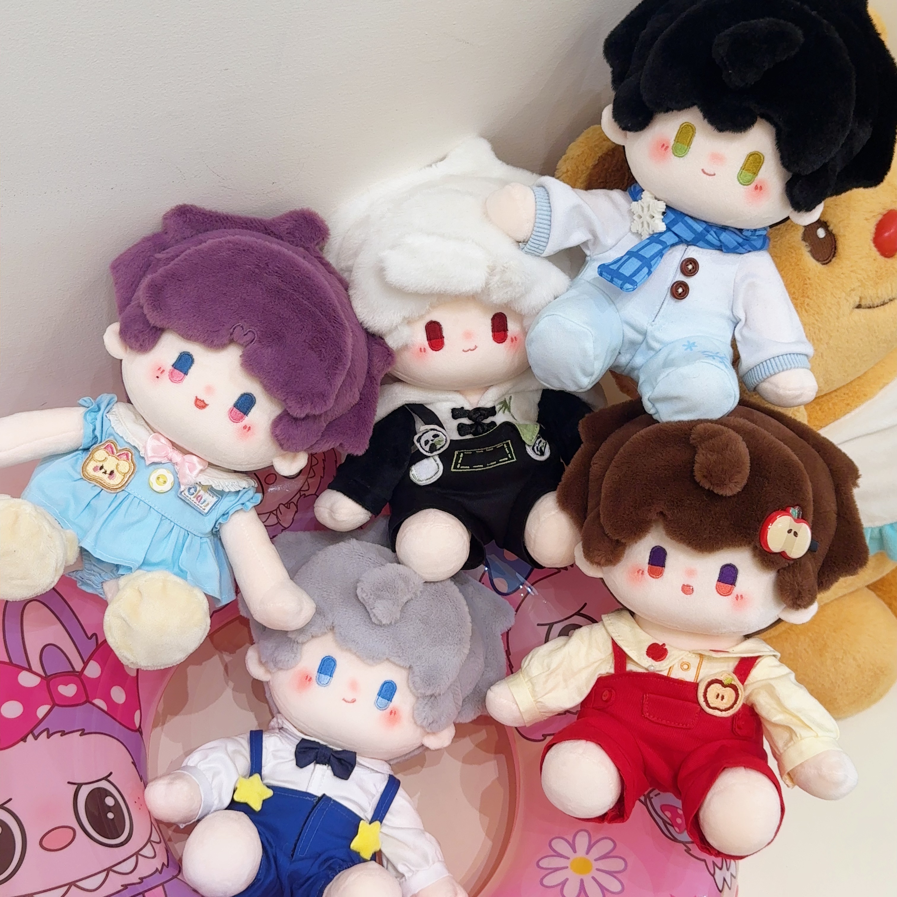 20cm恋与深空充棉发片棉花娃娃祁煜秦彻黎深沈星回秦彻夏以昼原创