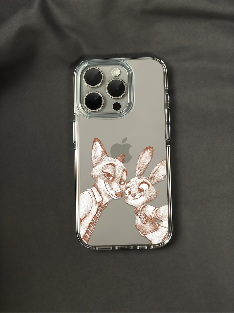 卡通朱迪尼克适用苹果17pro小米oppovivo手机壳华为iPhone16/15