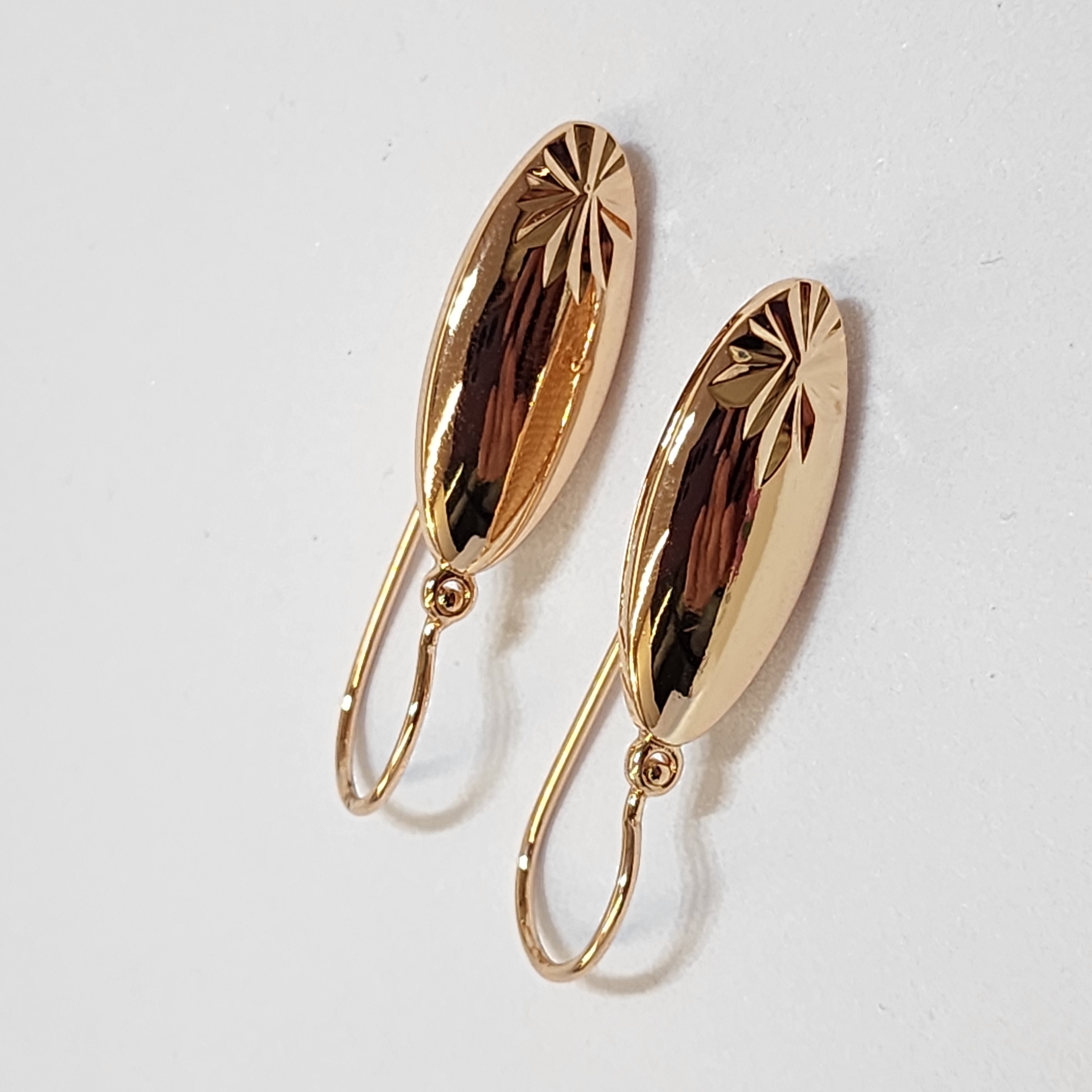 铜合金耳饰 玫瑰金色时尚气质耳环耳扣复古饰品素款