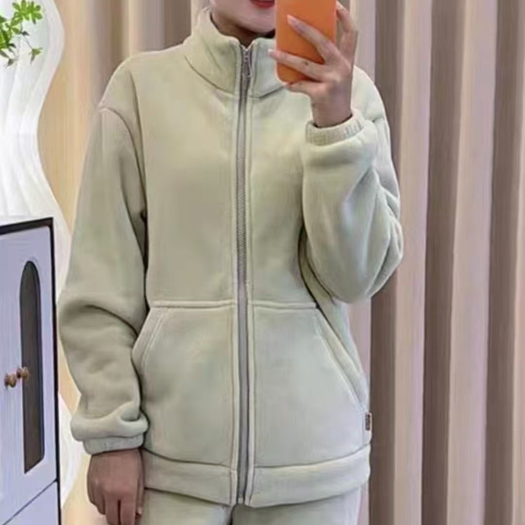 (小凤专属)秋冬升级款熊猫绒可外穿保暖睡衣情侣款