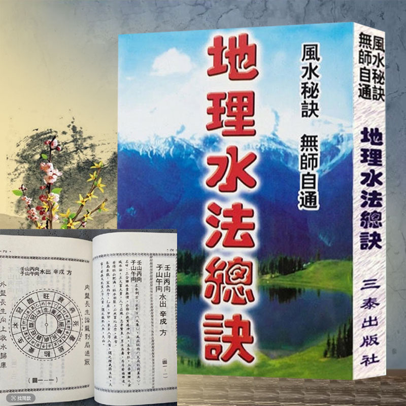 国学堪舆经典 地理总诀水法要领364页图解版