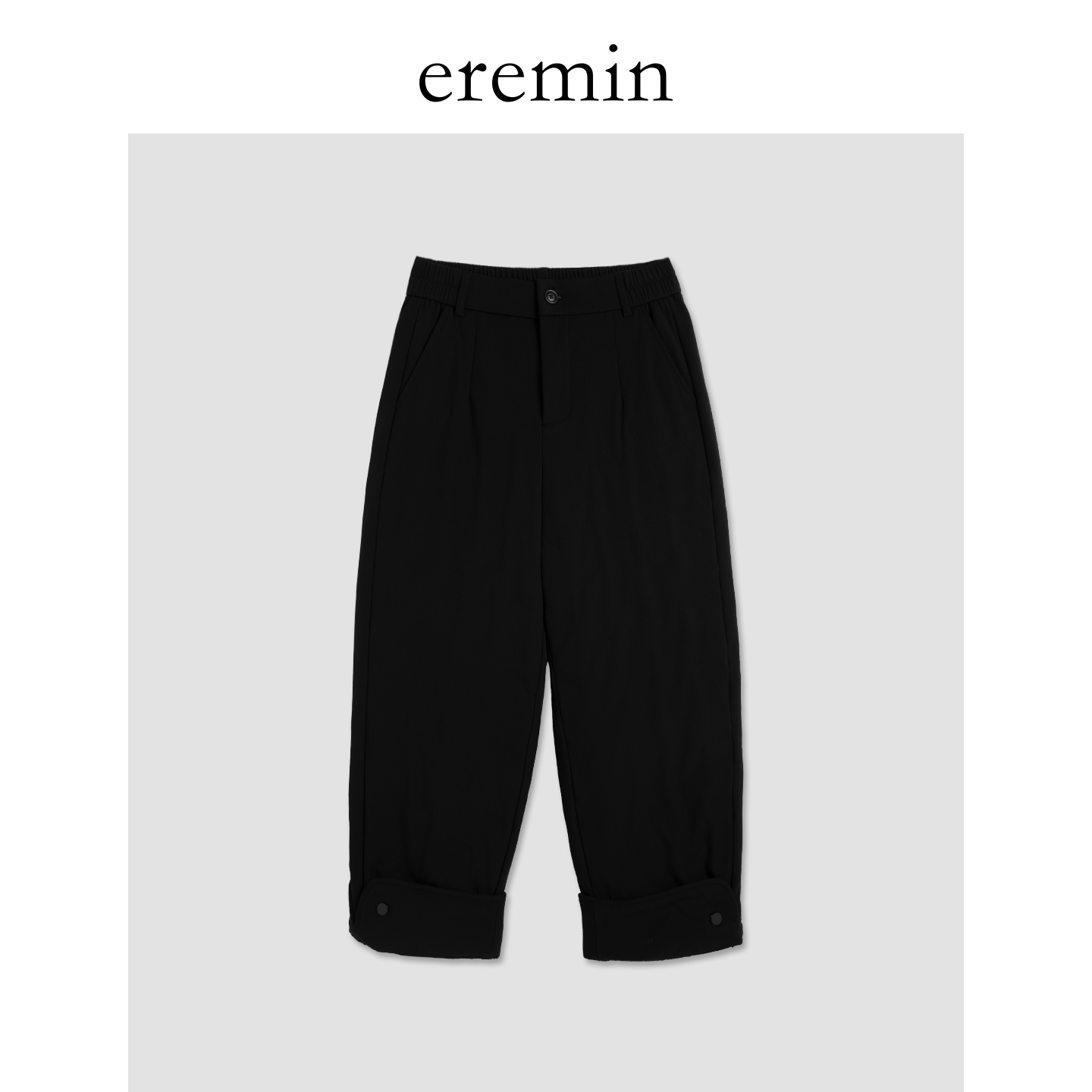 DE Mincollection羽绒裤/保暖御寒白鸭绒加厚直筒九分休闲裤56075