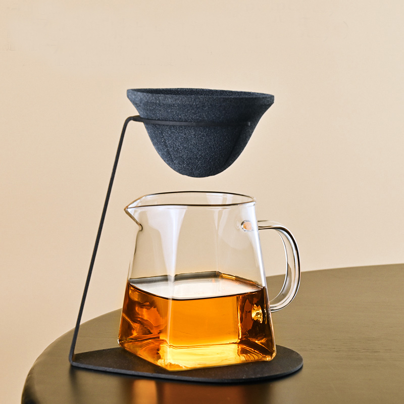 陶瓷茶漏神器高端茶滤茶水分离泡茶无孔茶漏公道杯创意滤茶器