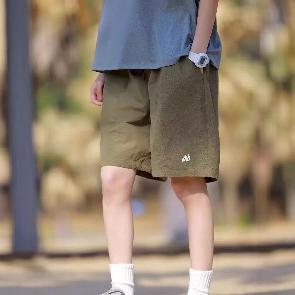 原野空间日系速干短裤夏季五分休闲韩系ins短裤牛仔短裤女款夏天