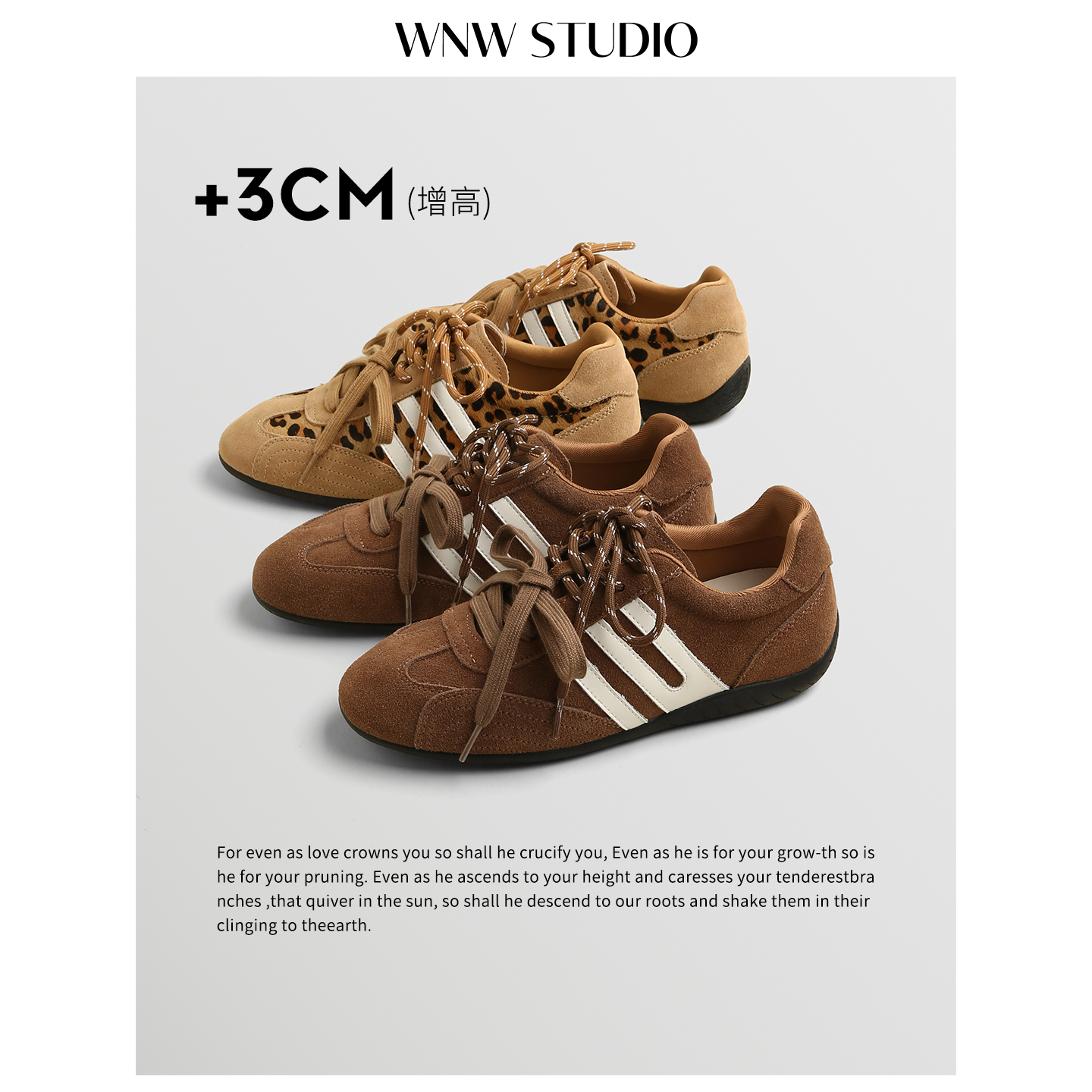 【唯女王】真皮德训鞋女2025新款秋季运动芭蕾经典阿甘休闲板鞋子