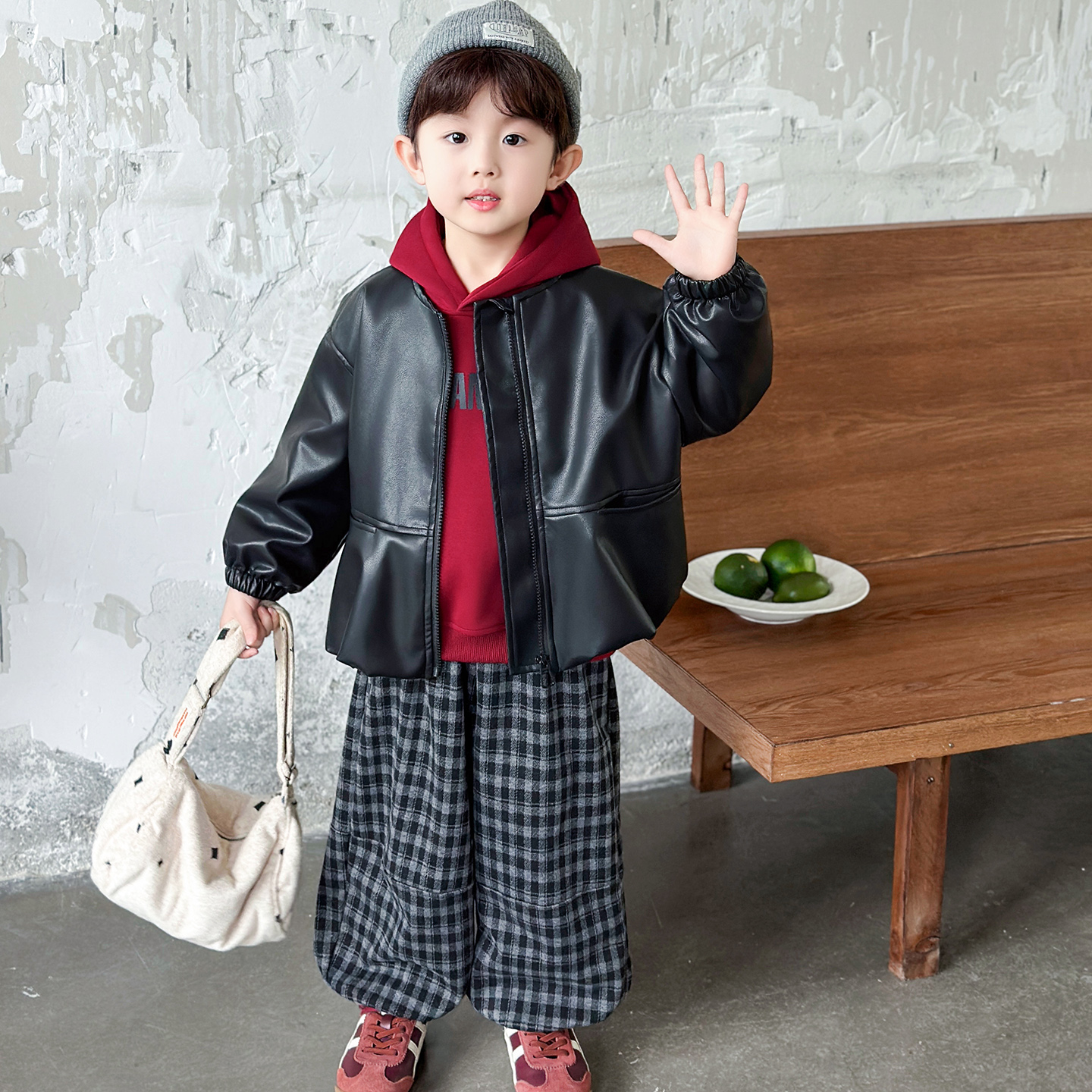 男童套装秋季新款韩版帅气儿童春秋时尚洋气小童男孩秋冬季三件套