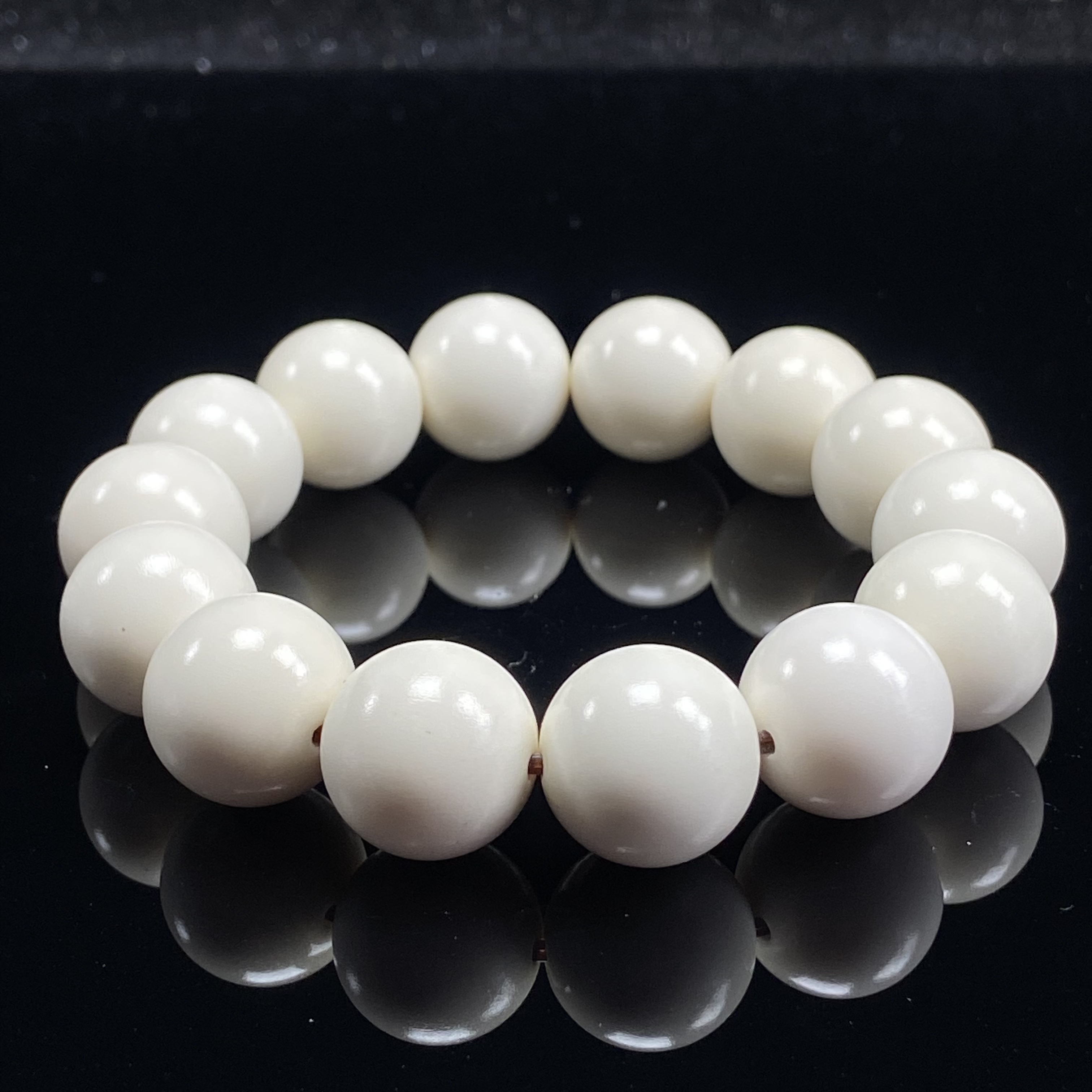 鹿角材质正圆手串