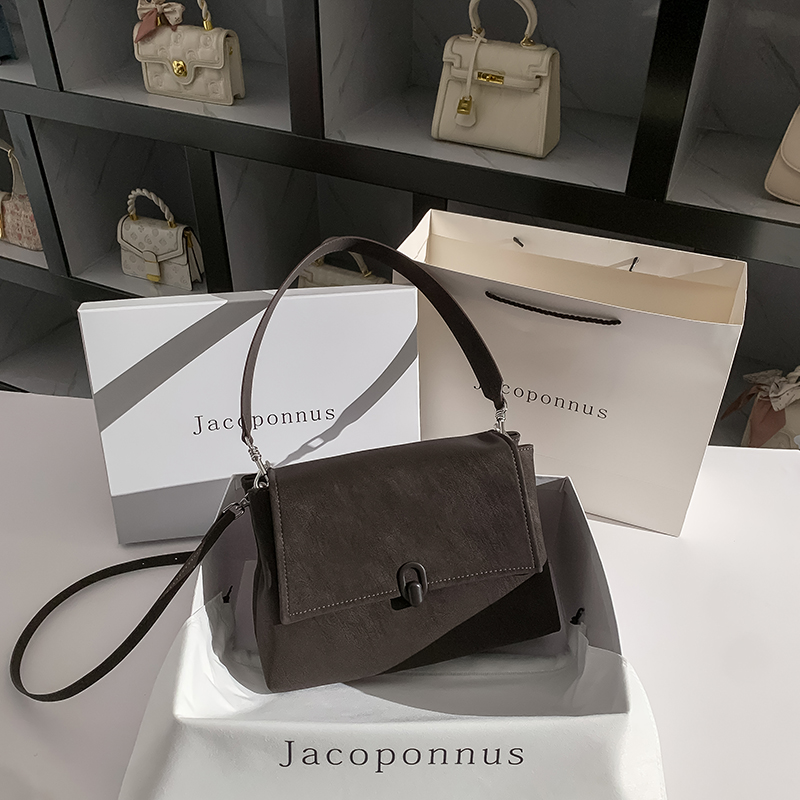 真皮托特包2025新款小众设计高级感轻奢腋下单肩斜挎包