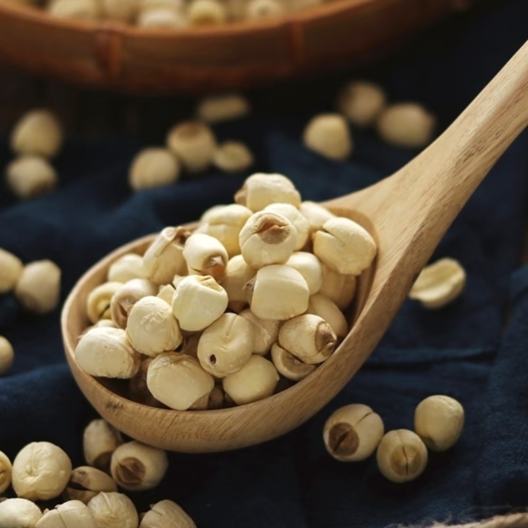 无硫湘潭去芯去皮白莲子新货新鲜手工通芯粉糯可煲汤煮粥莲藕热饮