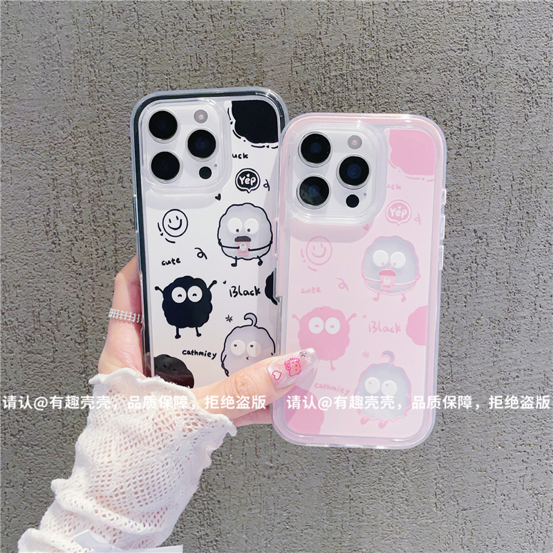 三合一炫彩适用苹果iPhone17/华为荣耀/OPPO/VIVO/小米手机壳爆款