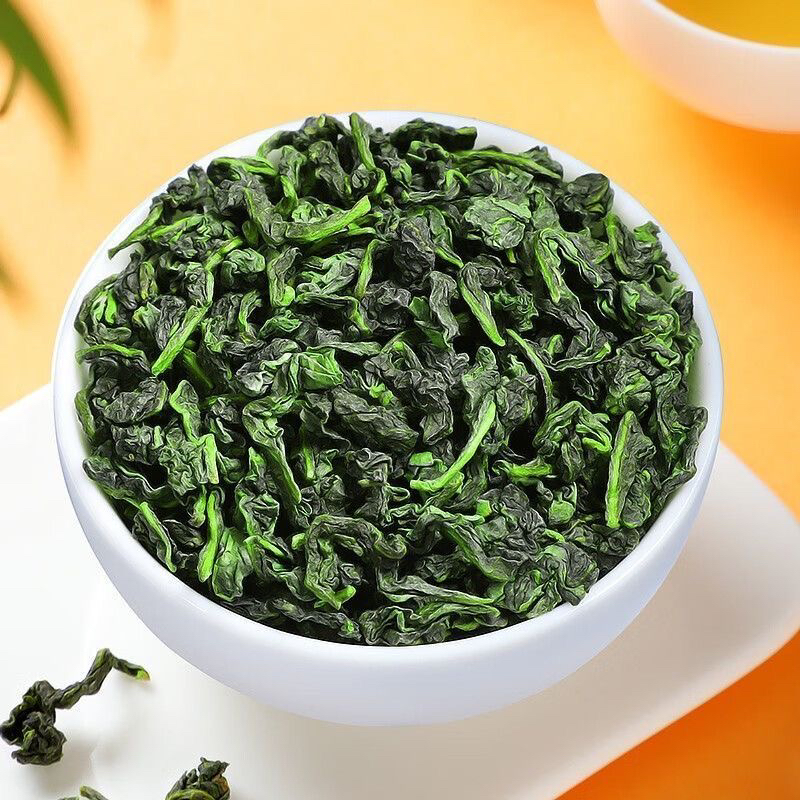 安溪新秋茶霸王香浓香型金品铁观音半斤铁盒装