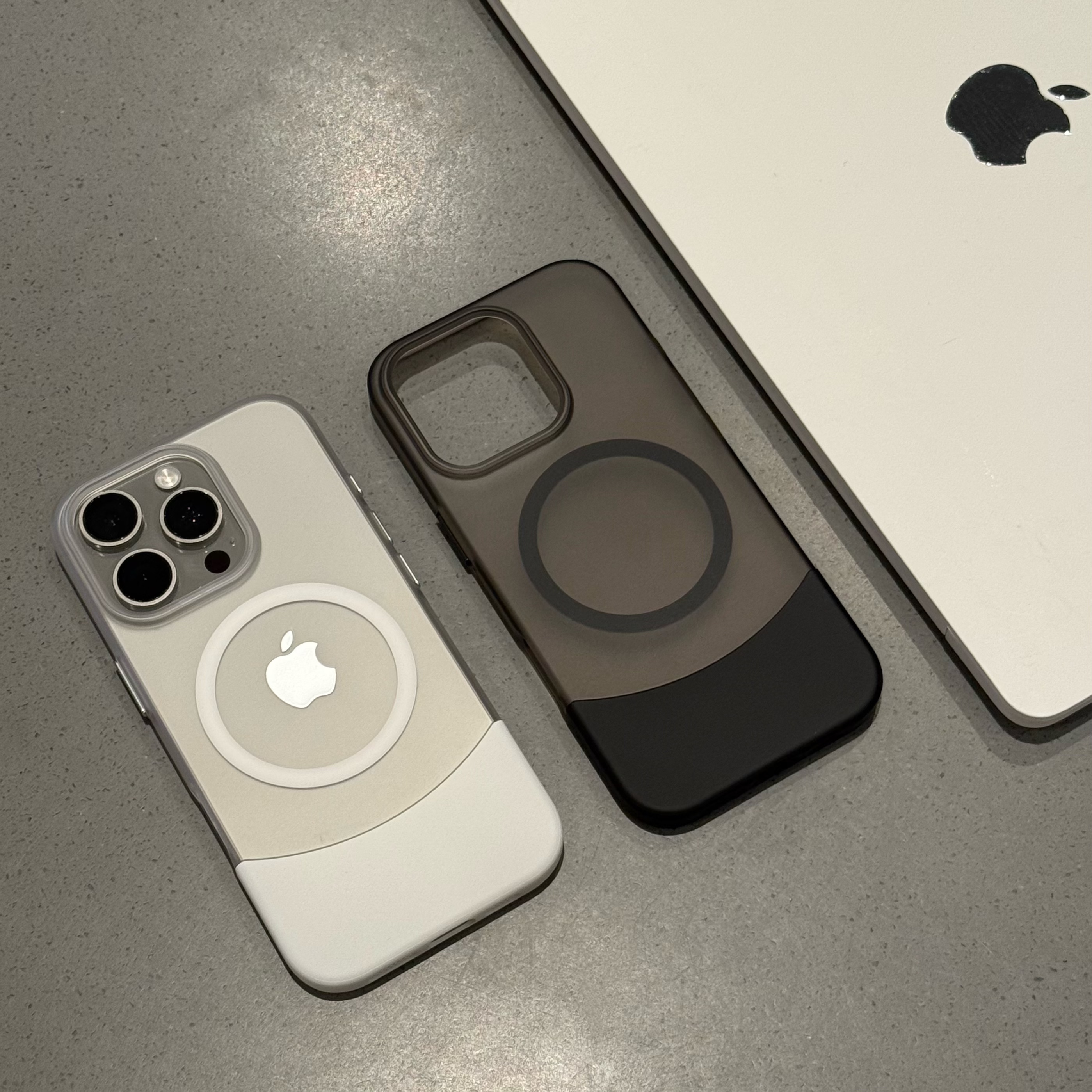 欧克里里上下拼接磁吸适用苹果16/17promax手机壳华为P70小米1514