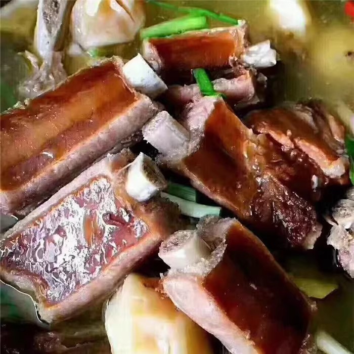 烟熏腊排骨湖北五峰土家百姓纯粮食喂养土猪肉
