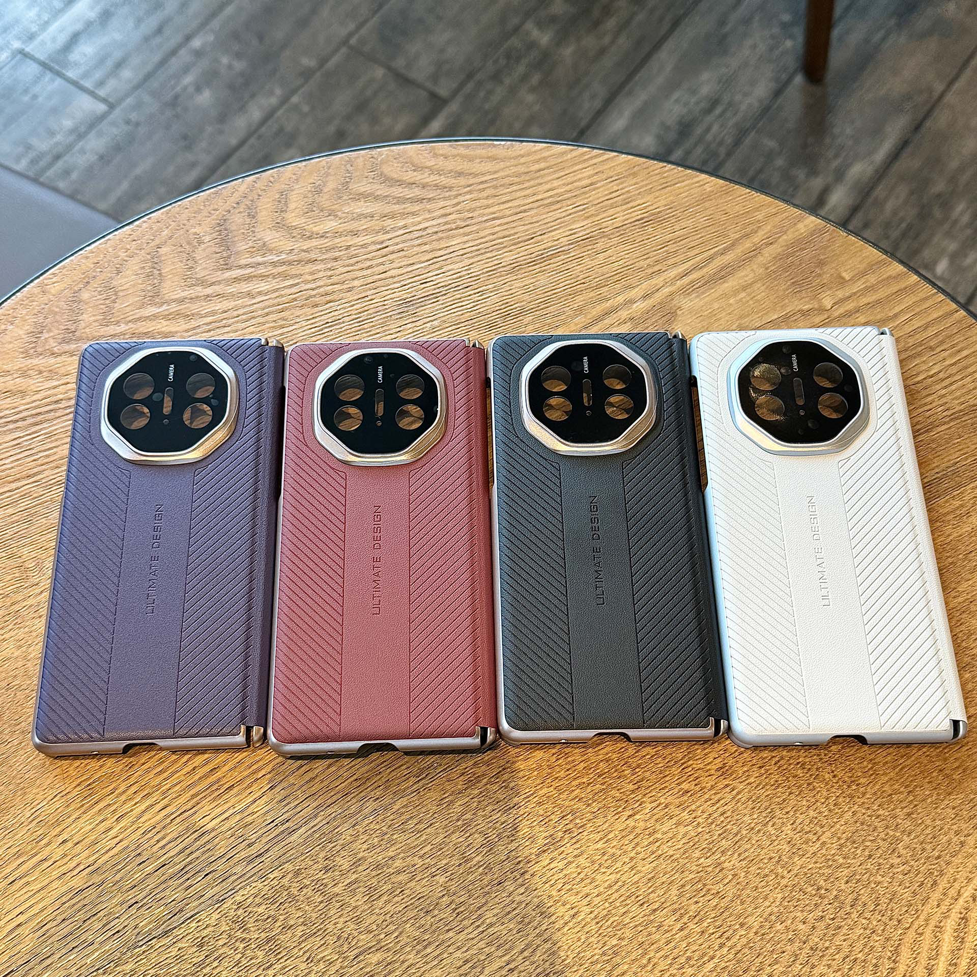 华为MateX5 X6压纹秒变XTS双轴保护壳