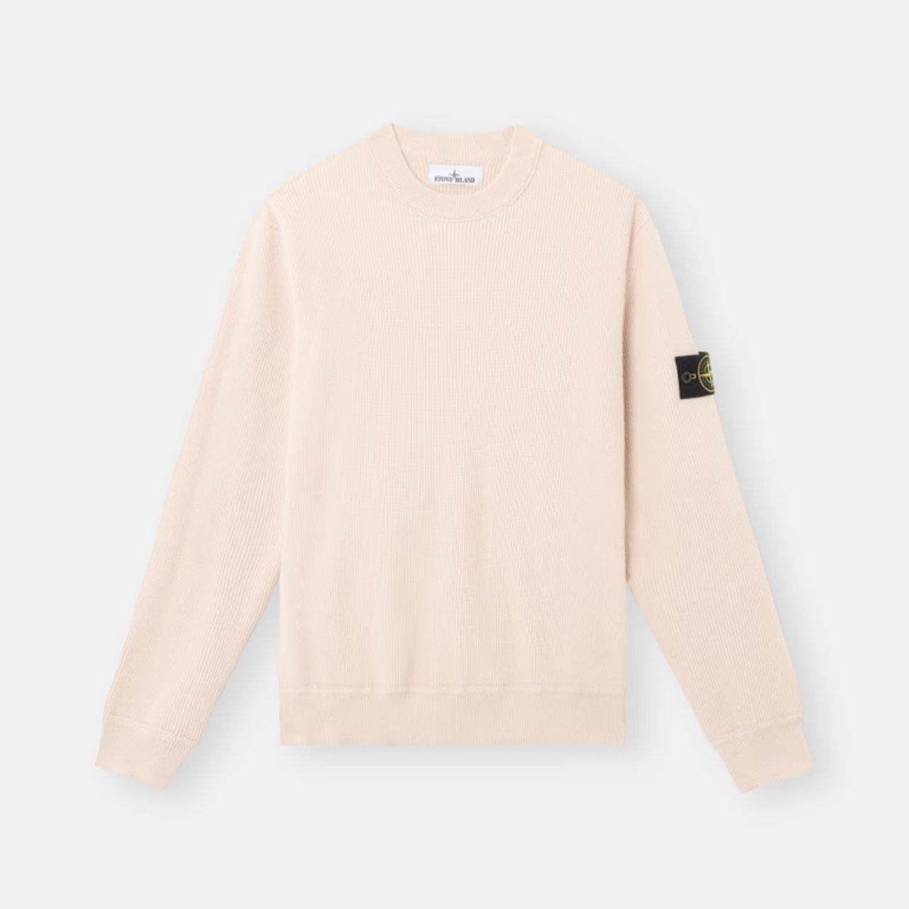 国内现货 Stone Island 石头岛25新款 圆领针织毛衣 古董玫瑰色