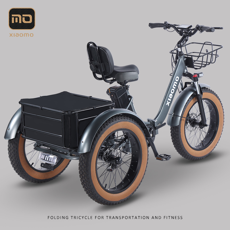 小末【铝架骑士】三轮车越野长途休闲钓鱼旅行变速越野三轮车