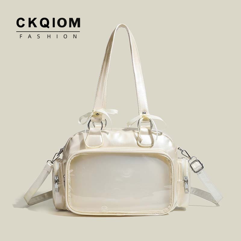CKQIOM 大容量制服二次元痛包通勤百搭单肩包女款爆款2025新款