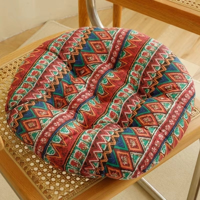 大坐垫大号蒲团飘窗垫子日式榻榻米坐地板垫子可坐可靠加厚棉麻款