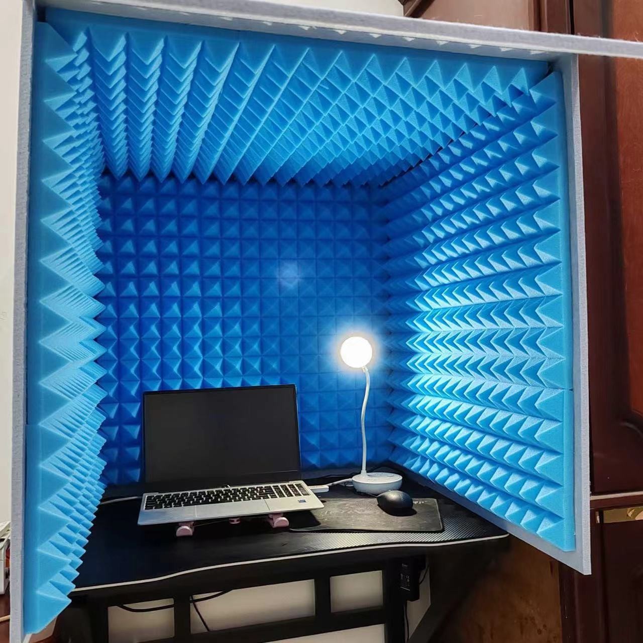 家用简易录音棚桌面可拆卸隔音罩喜马拉雅有声主播除房混录音神器