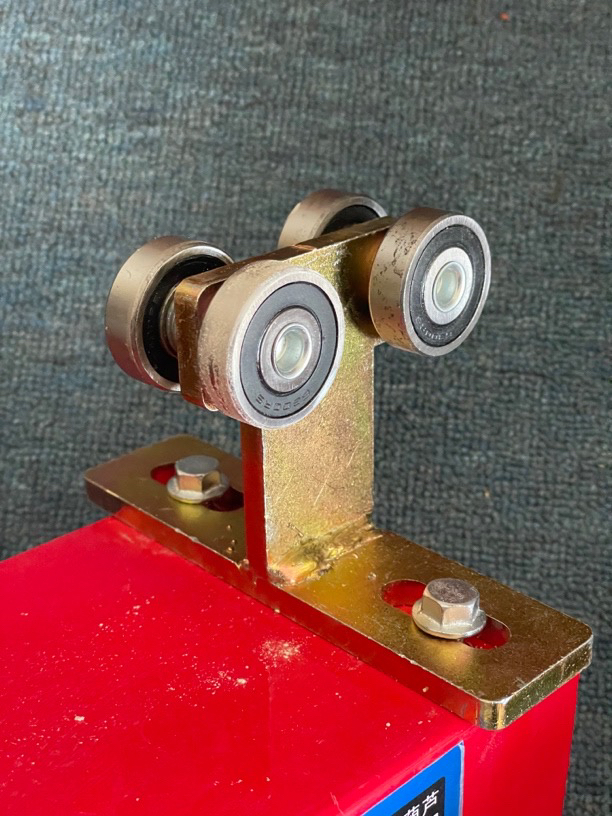 C50吊轨滑轮镀锌槽钢轨道电葫芦吊轮吊机专用吊滑轮