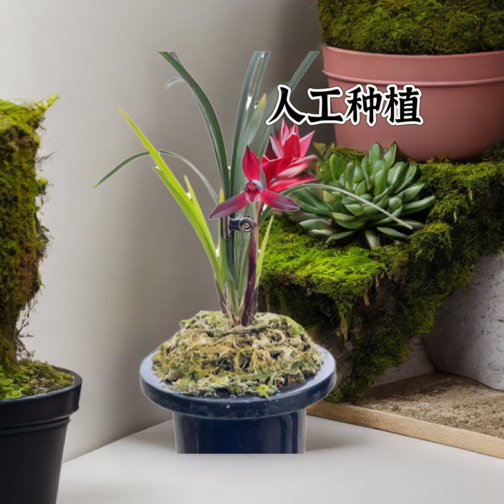 人工种植  云锦兰苑 兰花 一物一拍（图片仅供参考）