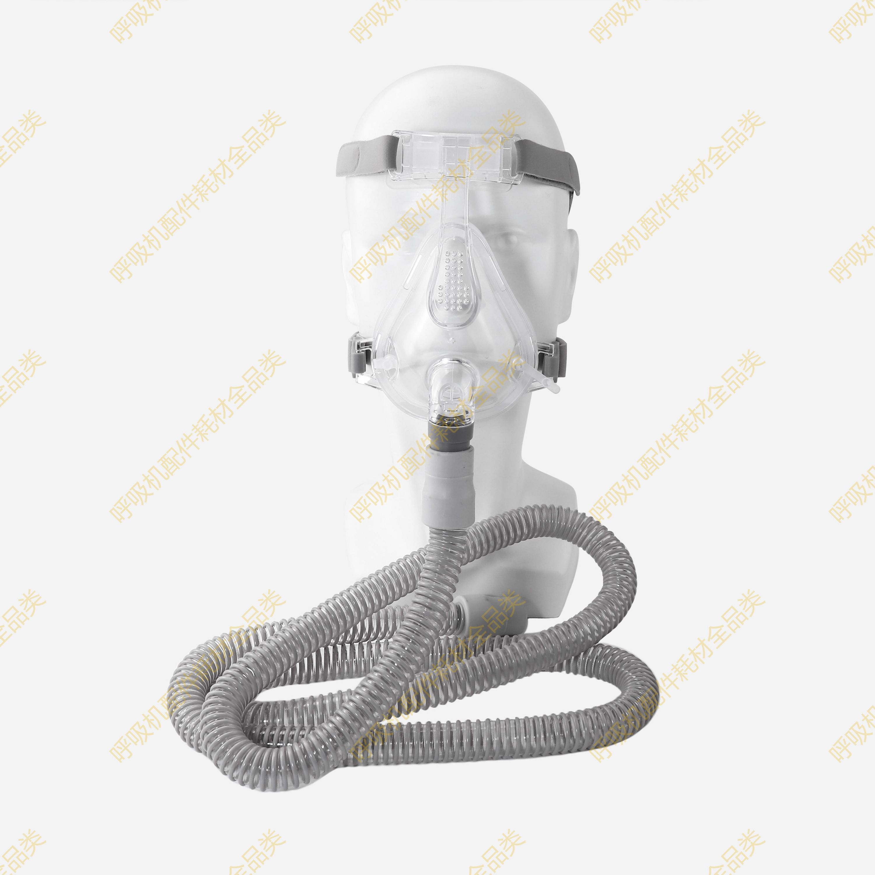 家用防打鼾呼吸器机通用面罩大号口鼻罩  中号口鼻罩呼吸配件面罩