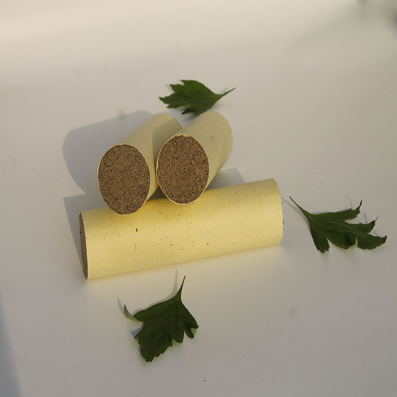 直径5.0艾叶纸三年陈蕲艾纯艾叶绒艾草手工艾灸条艾条艾柱高档