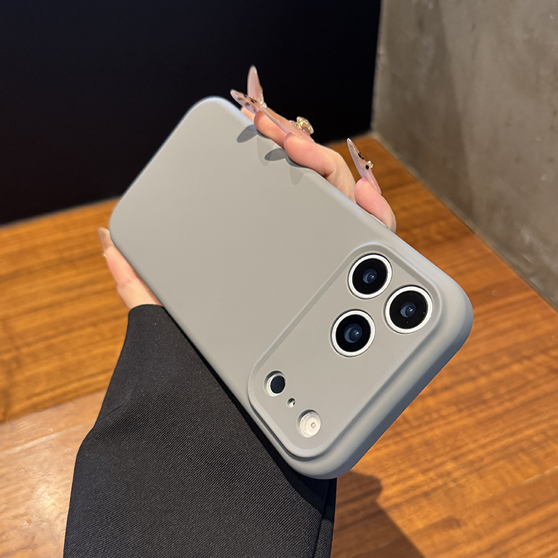 适用于苹果17promax手机壳全包镜头iPhone17液态硅胶Air大孔17pro