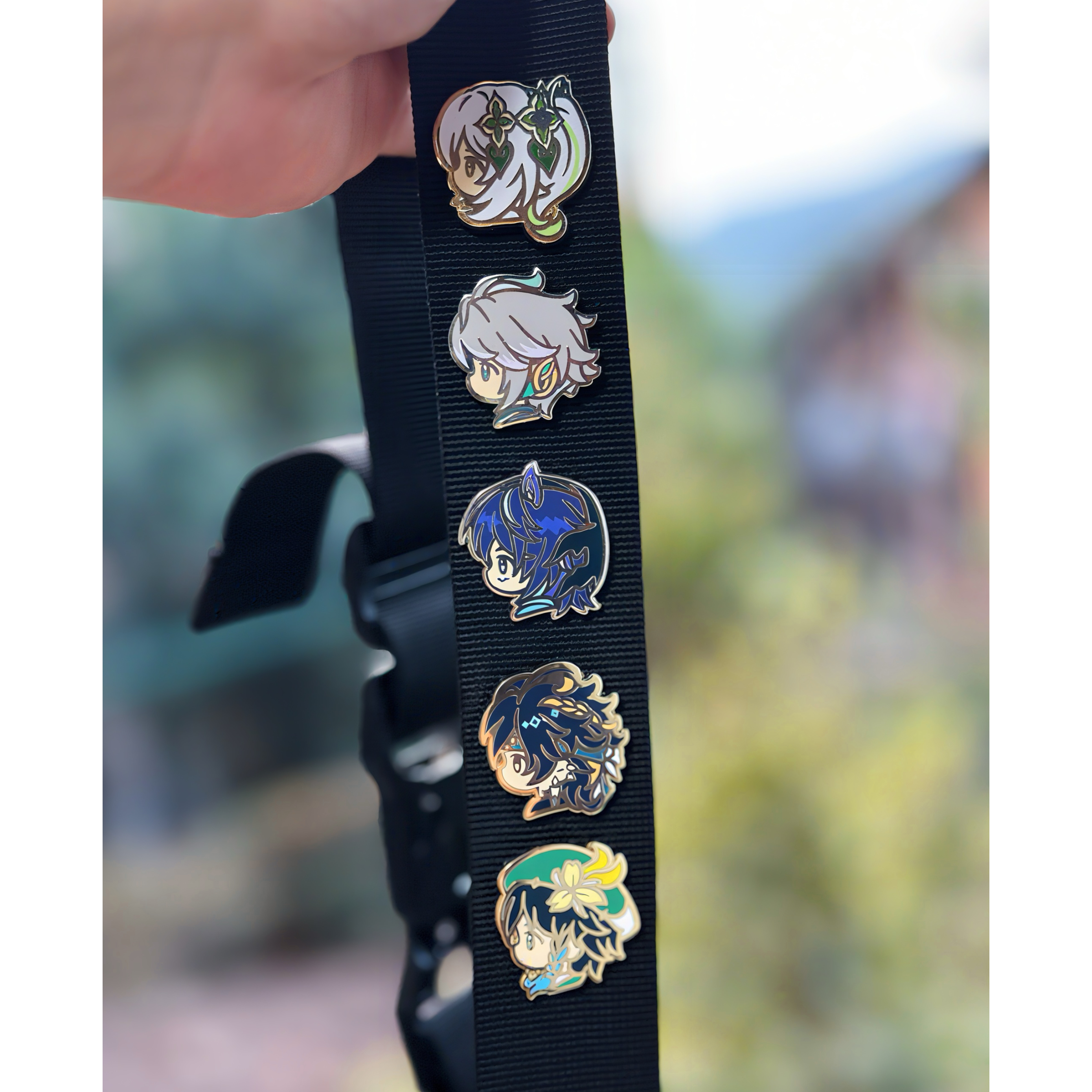 【原神金属徽章】原神同人周边现货仿珐琅徽章原创魈基尼奇芙宁娜