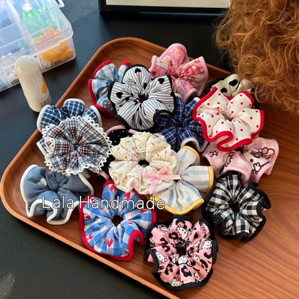 手作迷你发圈 1-2岁 直径6-7厘米小拇指圈口 20包邮