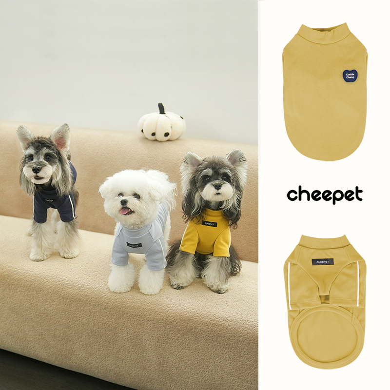 cheepet/趣派宠物秋冬百搭基础打底衫比熊雪纳瑞小狗狗保暖两腿衣