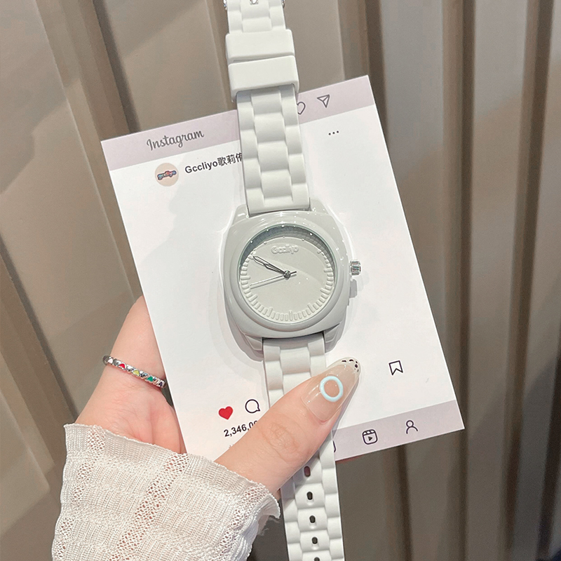 GCCLIYO/歌莉侑女孩手表女学生ins风简约小众女表生日礼物送女生