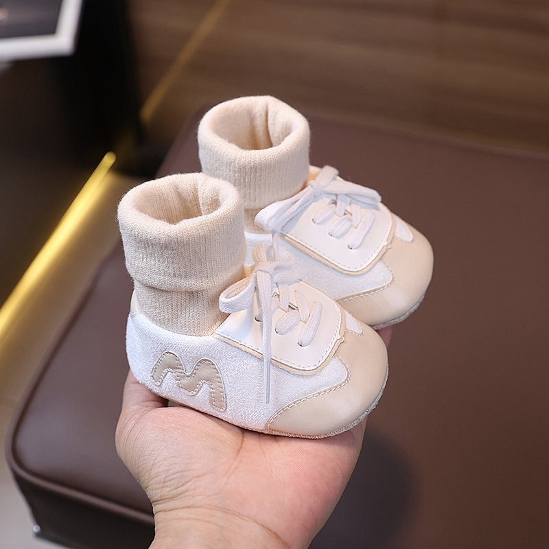 婴儿鞋袜春秋软底男女宝宝步前鞋子幼儿袜套3-6个月不掉鞋0到12月