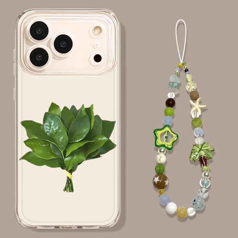 柚子叶适用iPhone17promax手机壳苹果16新款15/14透明全包13/12软