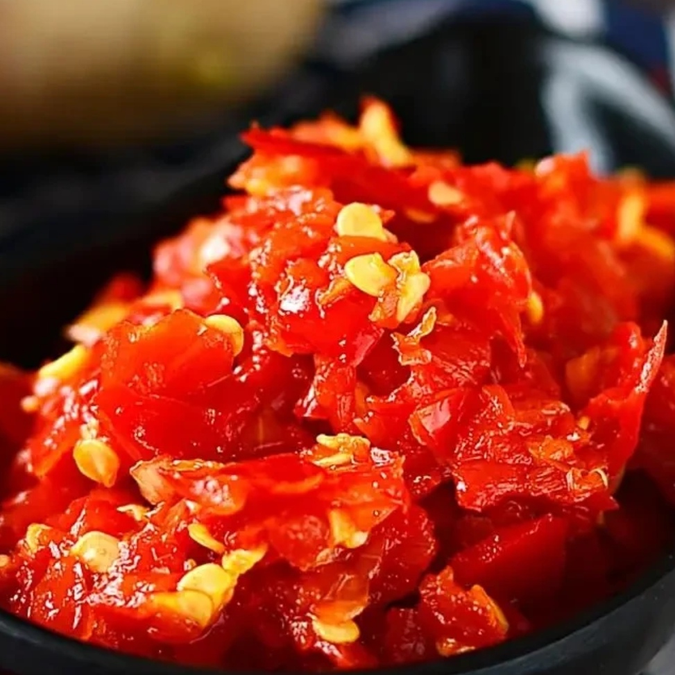 贵州黎平正宗酸辣椒农家纯手工剁制香辣椒贵州红酸汤火锅底料