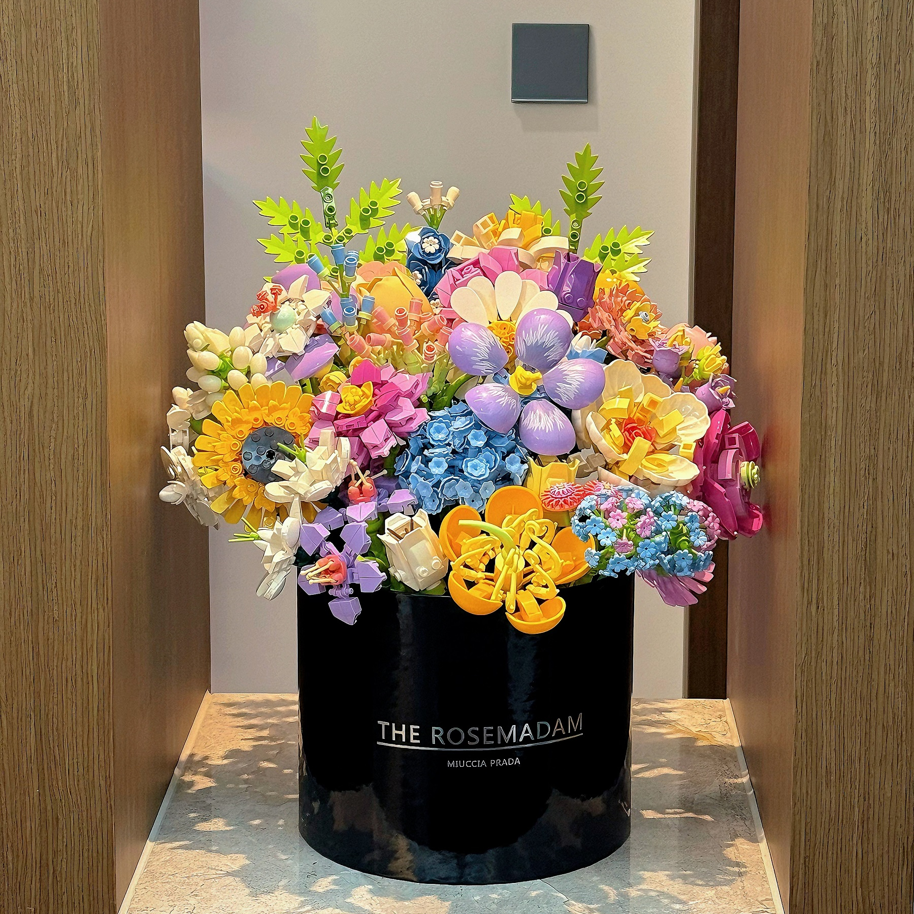 2025网红积木花束摆件积木拼装女生七夕情人节520母亲节生日礼物