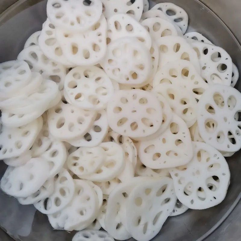 真空清水藕片凉拌莲藕麻辣烫串串冒菜火锅关东煮食材批发