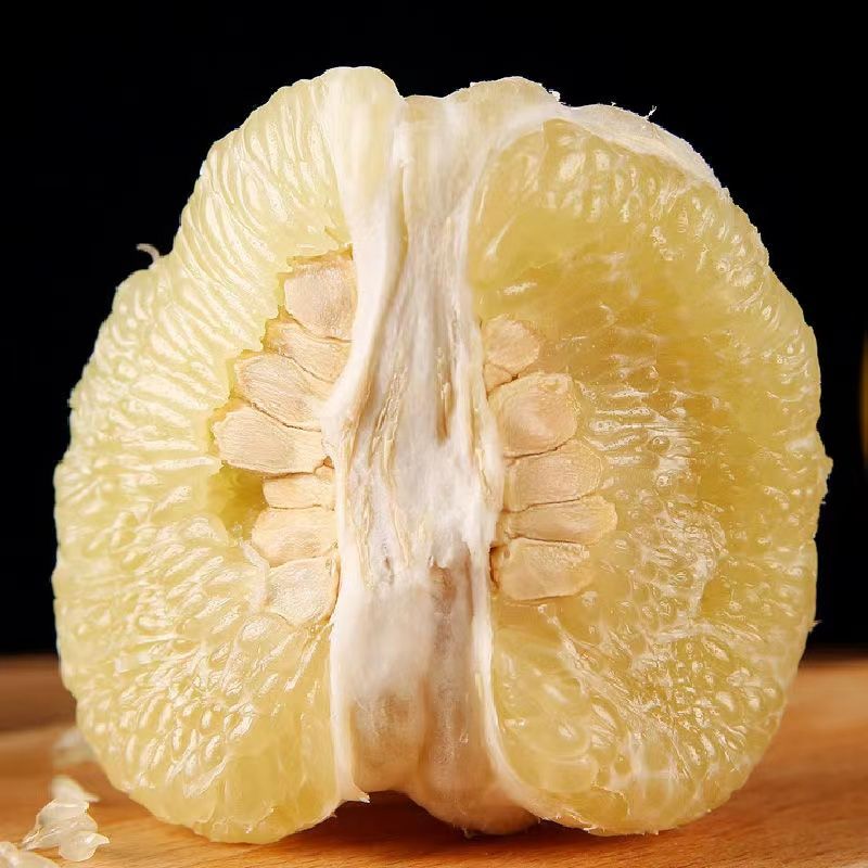 岐山高山深海沙田柚白柚子新鲜现摘白心蜜柚水果无酸当季柚子