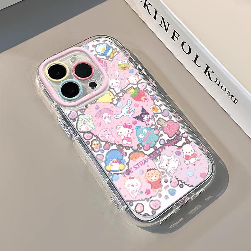 奥菲顿可爱三丽鸥家族适用苹果16羽纱15手机壳华为vivo小米14oppo