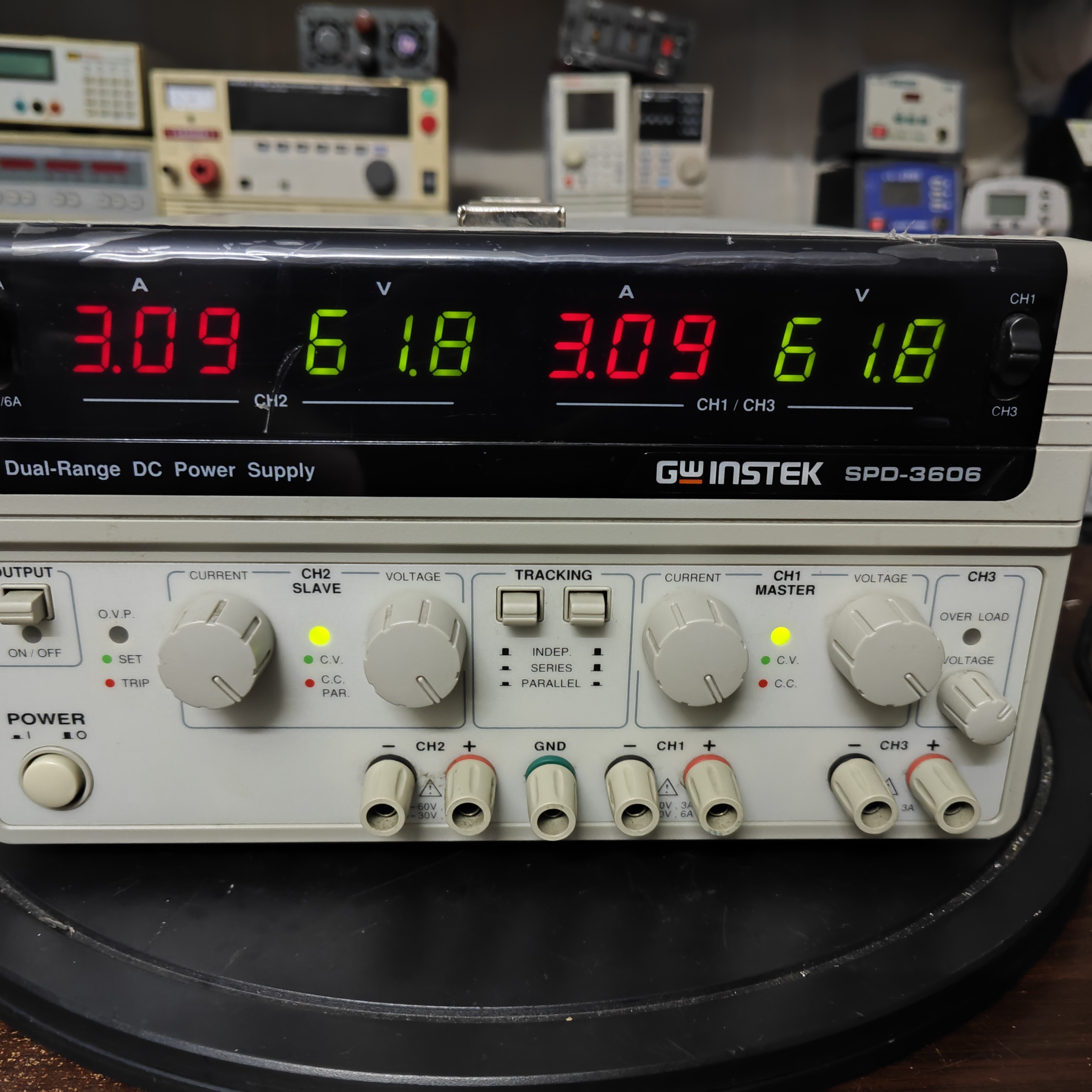 固纬SPD-3606 三路输出直流恒流稳压可调电源