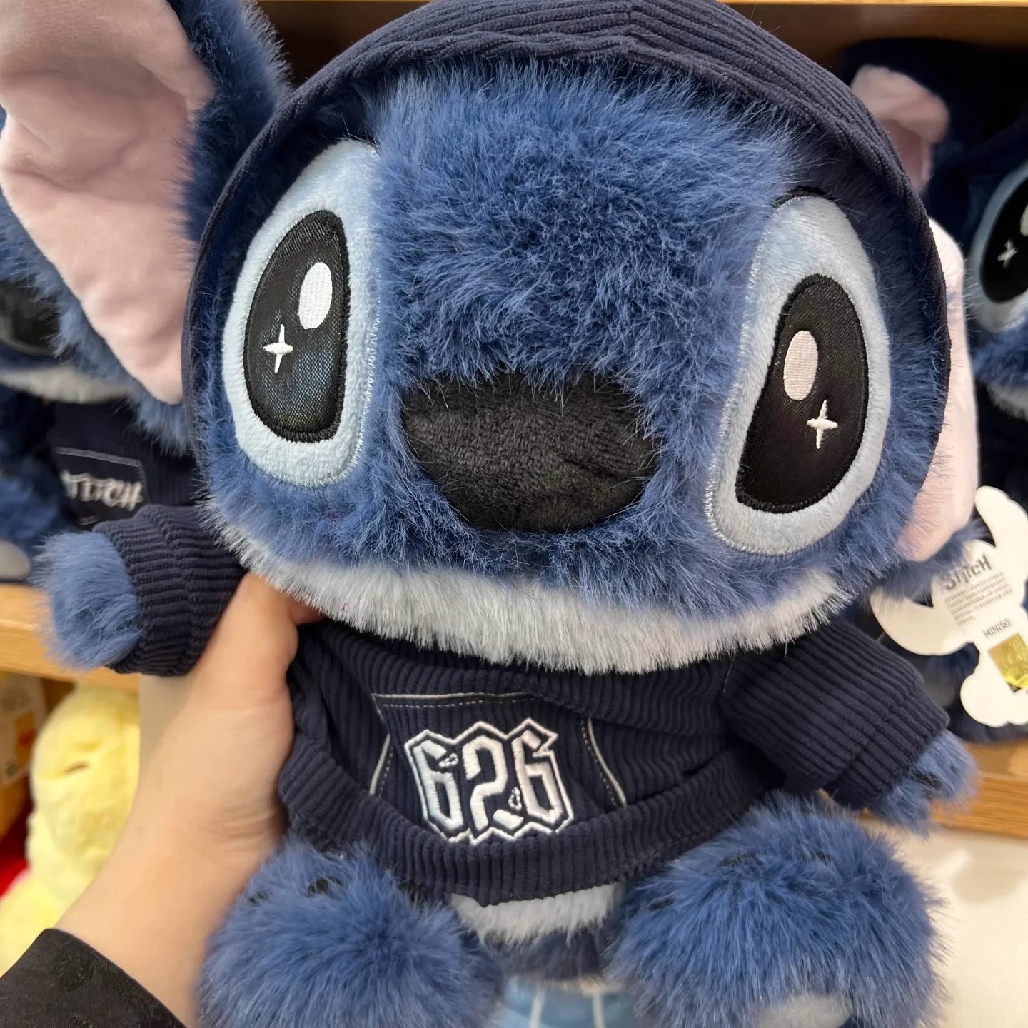 背带裤史迪仔玩偶可爱卫衣史迪奇公仔毛绒玩具女孩生日礼物送女生