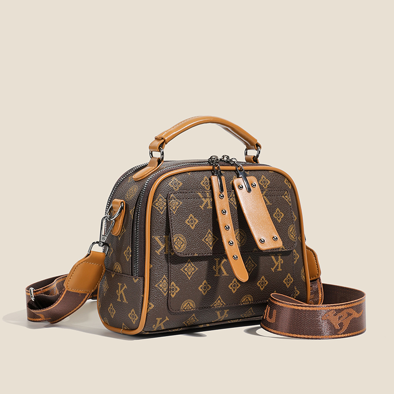 2025新款时尚通勤手提包洋气百搭单肩斜挎包气质轻奢大容量女包