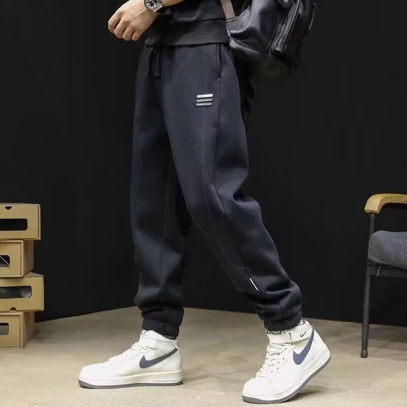 PLAYBOY/花花公子新款潮流休闲裤宽松运动裤男款裤子男款秋冬款