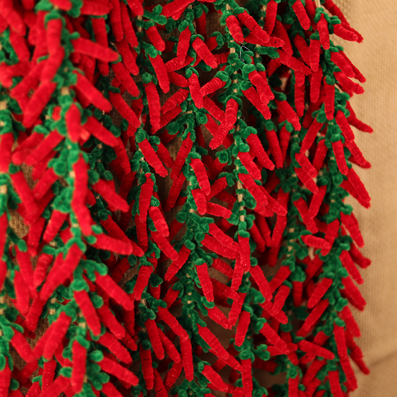 贵州红辣椒串干辣椒串装饰品挂件饭店旅游景点仿真辣子串手工摆件