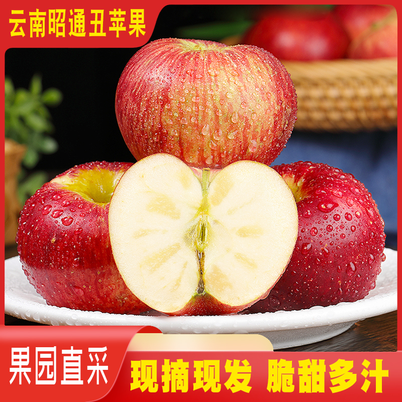 2025年正宗云南昭通高原丑苹果现摘现发