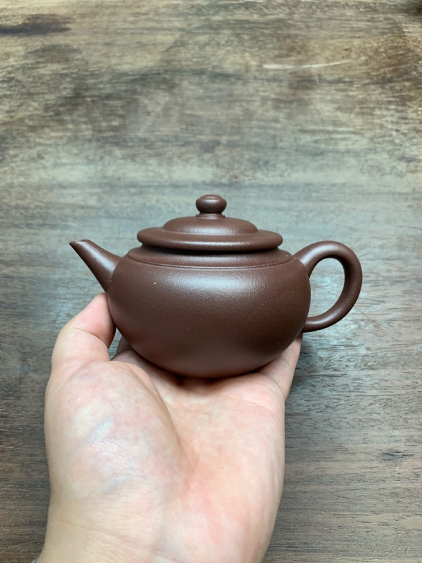 壶陶归紫砂【上腰线】容量180CC 紫泥 原矿紫砂宜兴紫砂壶手工壶