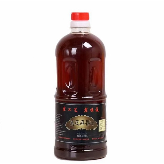 香油传统调味黑芝麻油小磨工艺香油芝麻油适合月子家用瓶装醇香