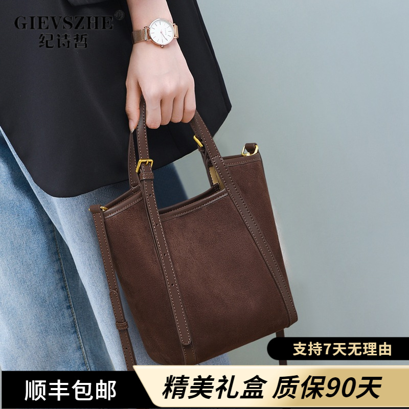 纪诗哲托特包新款时尚百搭斜挎手提通勤包包女款爆款2025新款单肩